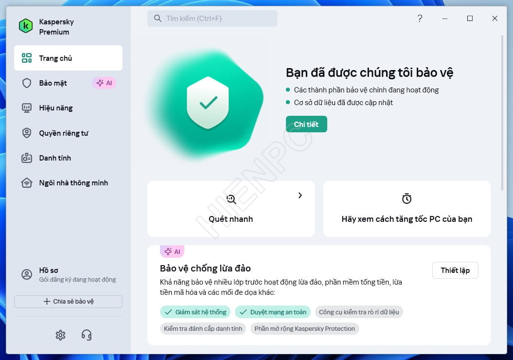 Hướng Dẫn Kích Hoạt Bản Quyền Kaspersky Chính Hãng