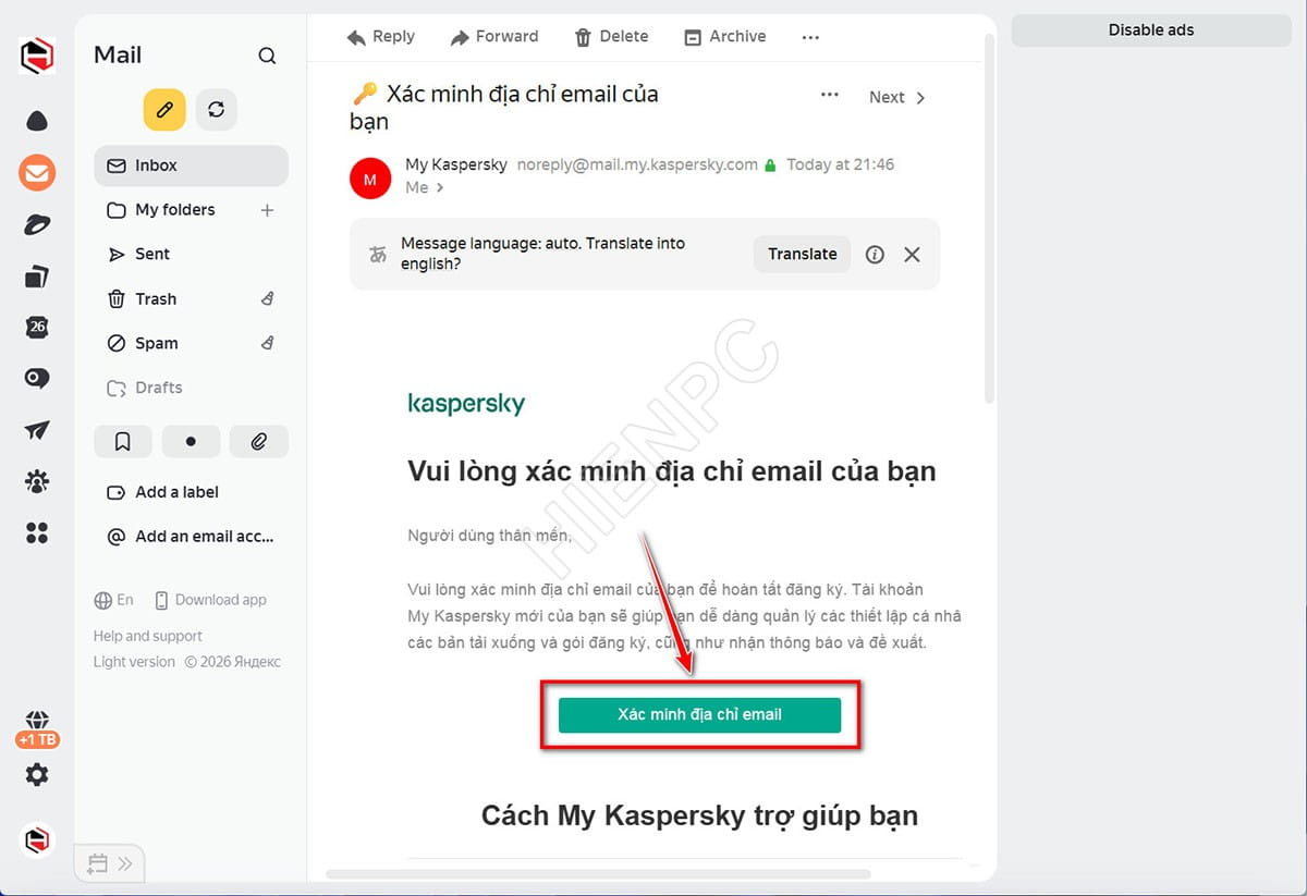 Hướng Dẫn Kích Hoạt Bản Quyền Kaspersky Chính Hãng