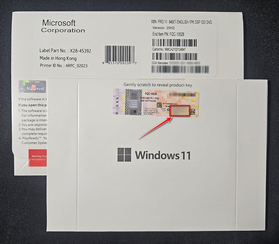 Hướng Dẫn Kích Hoạt Bản Quyền Key Windows 11 Chính Hãng