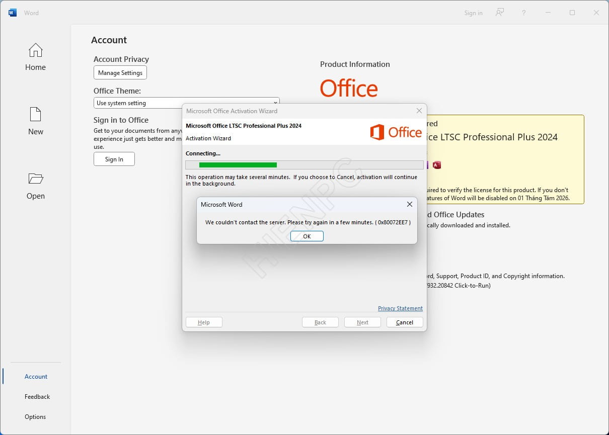 Hướng Dẫn Activate By Phone Microsoft Office Chính Hãng