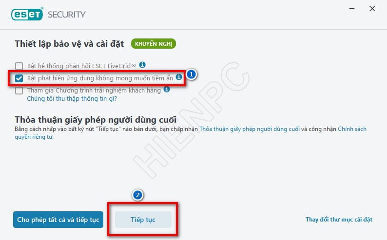 Hướng Dẫn Kích Hoạt Bản Quyền ESET Chính Hãng