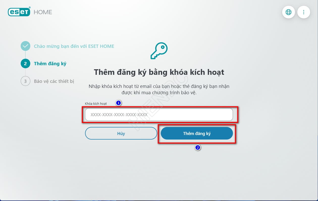 Hướng Dẫn Kích Hoạt Bản Quyền ESET Chính Hãng