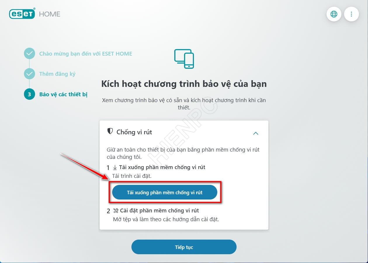 Hướng Dẫn Kích Hoạt Bản Quyền ESET Chính Hãng