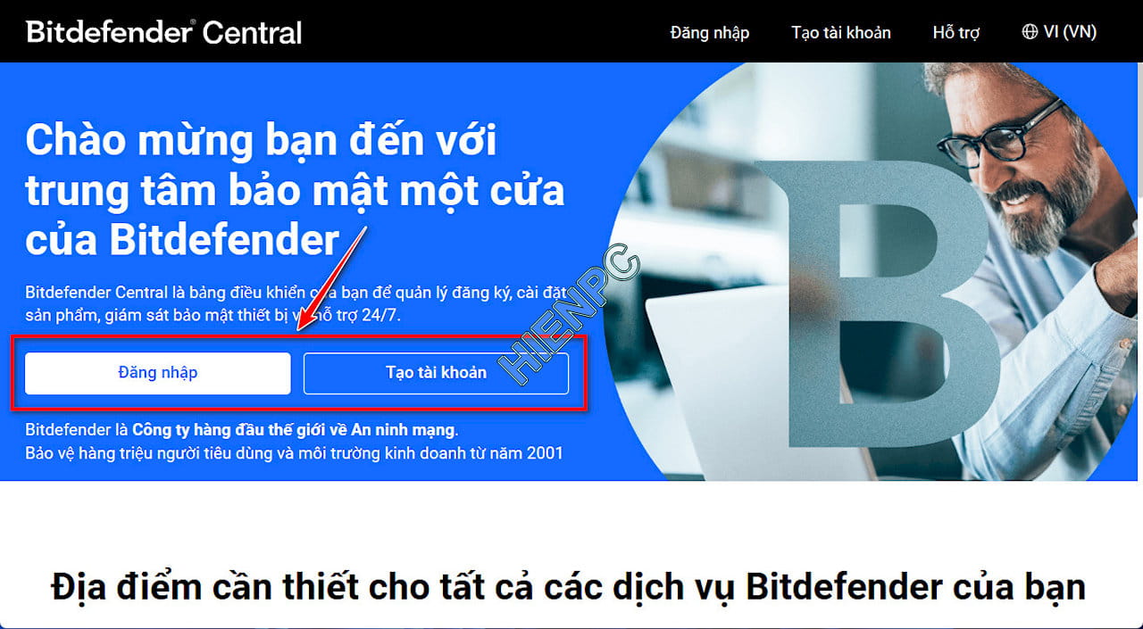 Hướng Dẫn Kích Hoạt Bản Quyền Bitdefender Chính Hãng