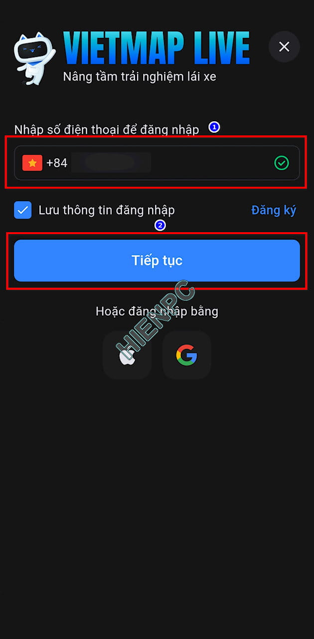 Hướng Dẫn Kích Hoạt Bản Quyền Vietmap Live Chính Hãng