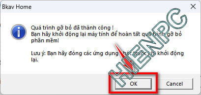 Hướng Dẫn Xóa Bkav Home Tận Gốc Khỏi Máy Tính