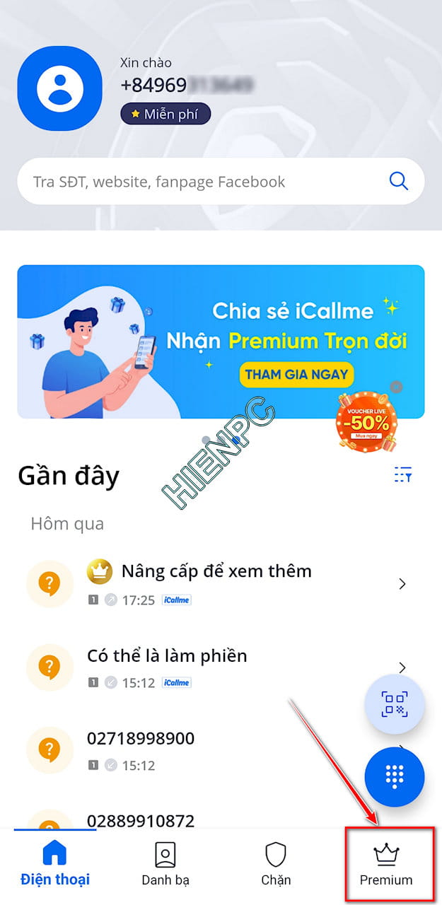 Hướng Dẫn Kích Hoạt Bản Quyền iCallme Premium Chính Hãng